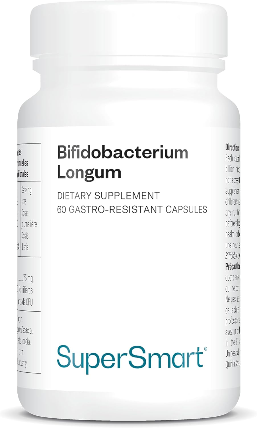 SuperSmart Bifidobacterium Longum — troubles intestinaux, immunité, allergies