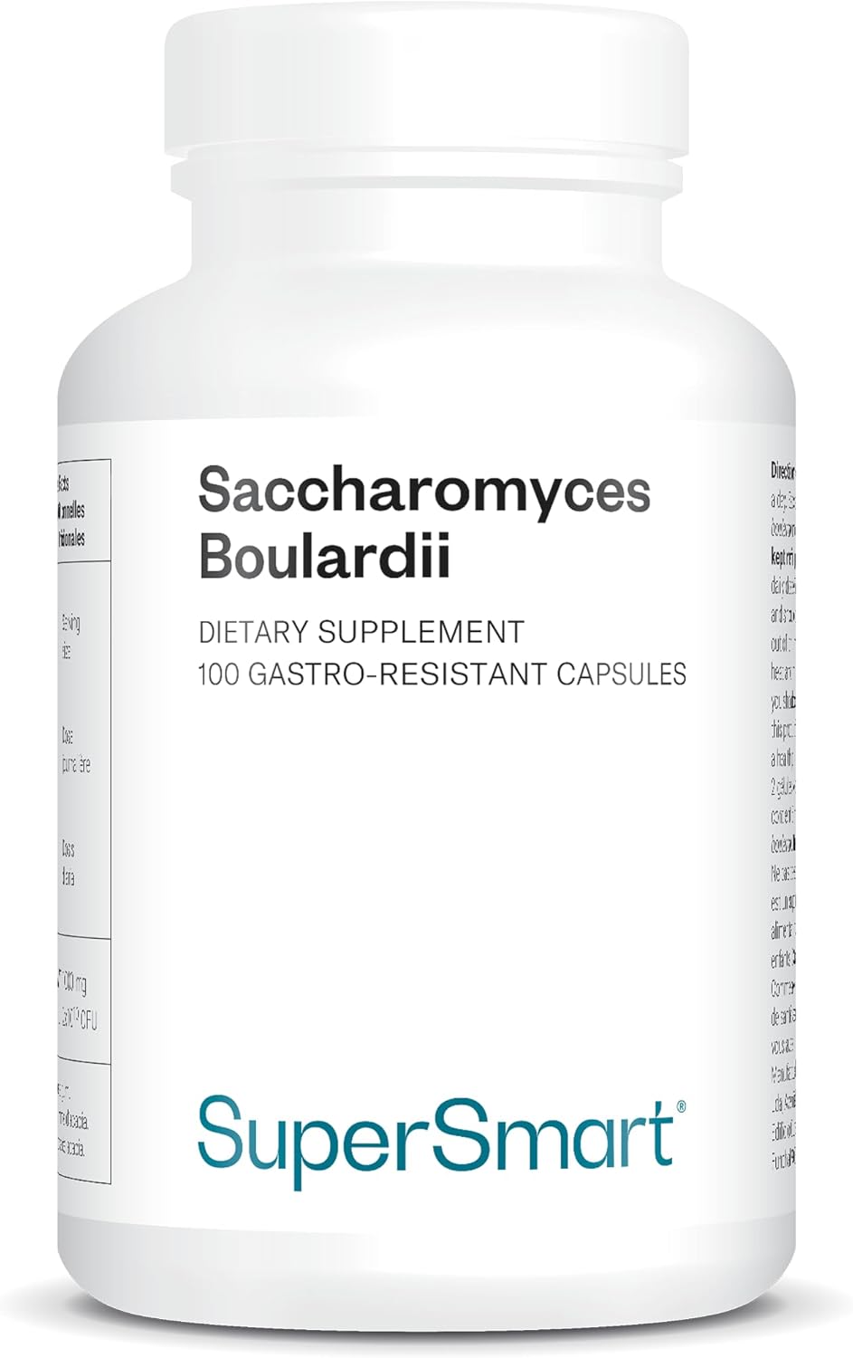 SuperSmart Saccharomyces Boulardii 20 milliards UFC DrCaps — flore intestinale