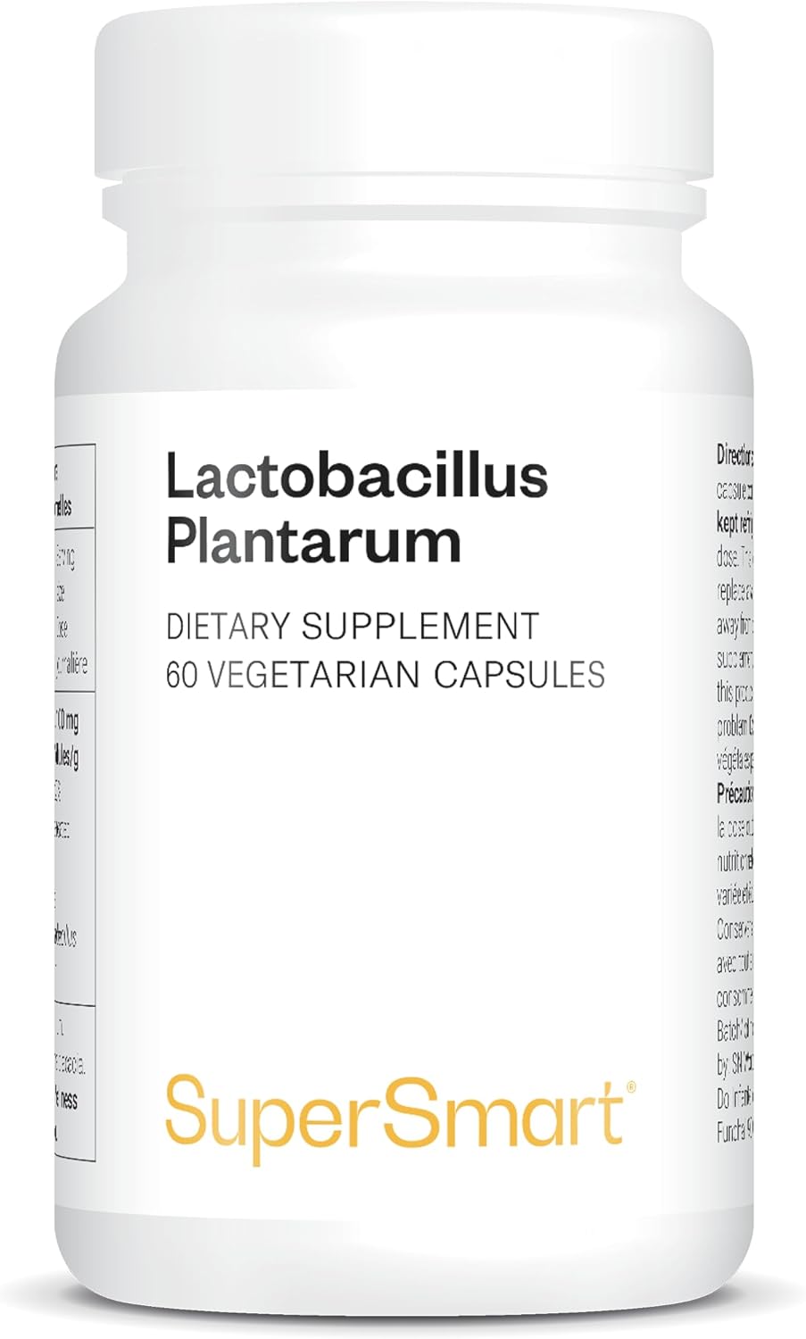 SuperSmart Immuno-LP20 Lactobacillus Plantarum PostBiotique breveté vegan