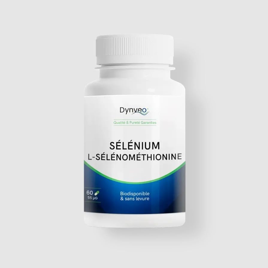 Dynveo Sélénium L-Sélénométhionine 55 µg — flacon 60 gélules